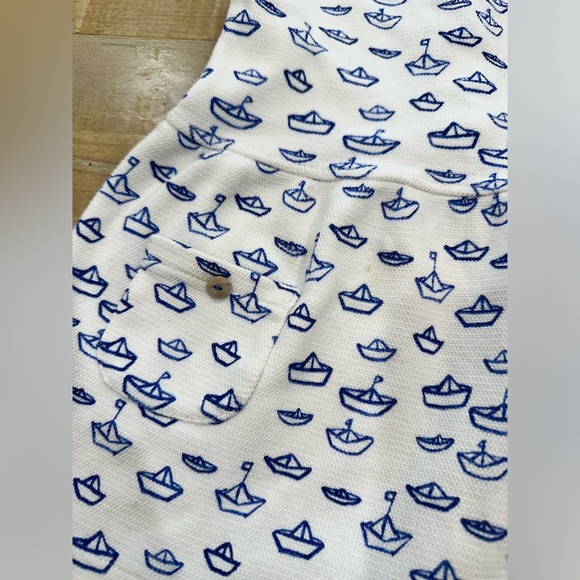Zara baby girl sailboat white sleeveless cute babydoll dress - Picture 7 of 10